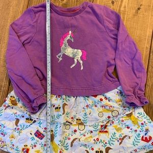 Mini Boden Sweatshirt Dress